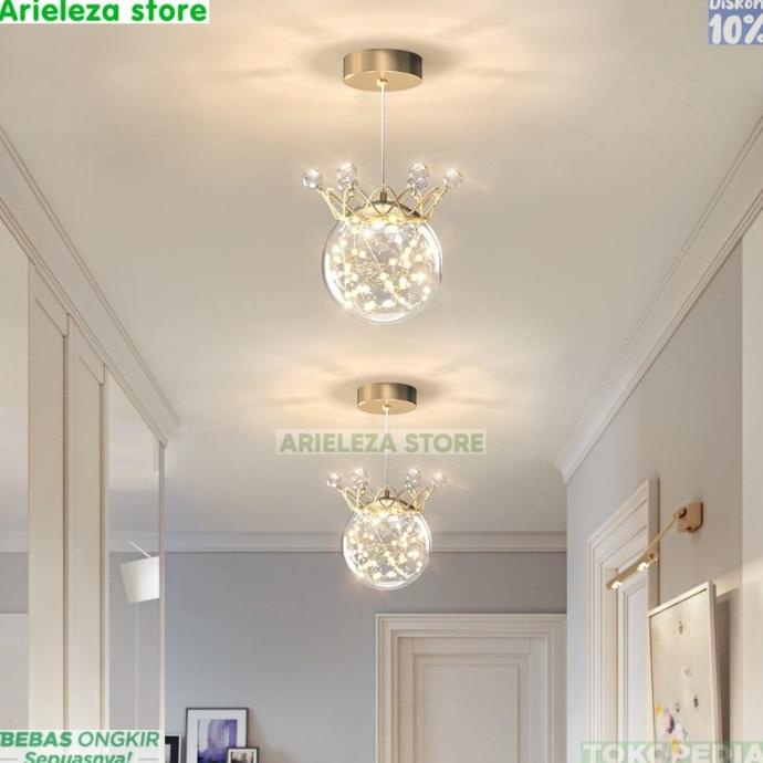 A.S Lampu Hias Mewah Lampu Gantung Koridor Lampu Plafon Lorong Rumah Ayu.Septriasa