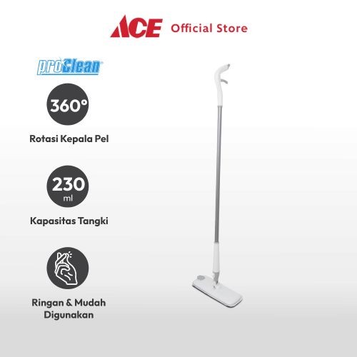 ACE - PROCLEAN ALAT PEL SPRAY TANPA BOTOL MOP SEMPROT PEMBERSIH LANTAI