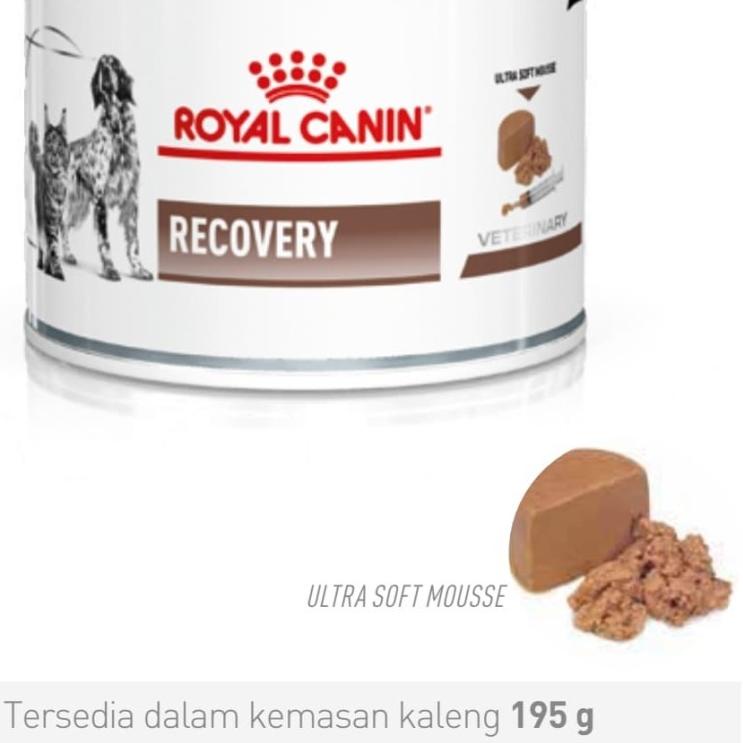 

☋ Royal Canin Recovery Kaleng 195gr ☇