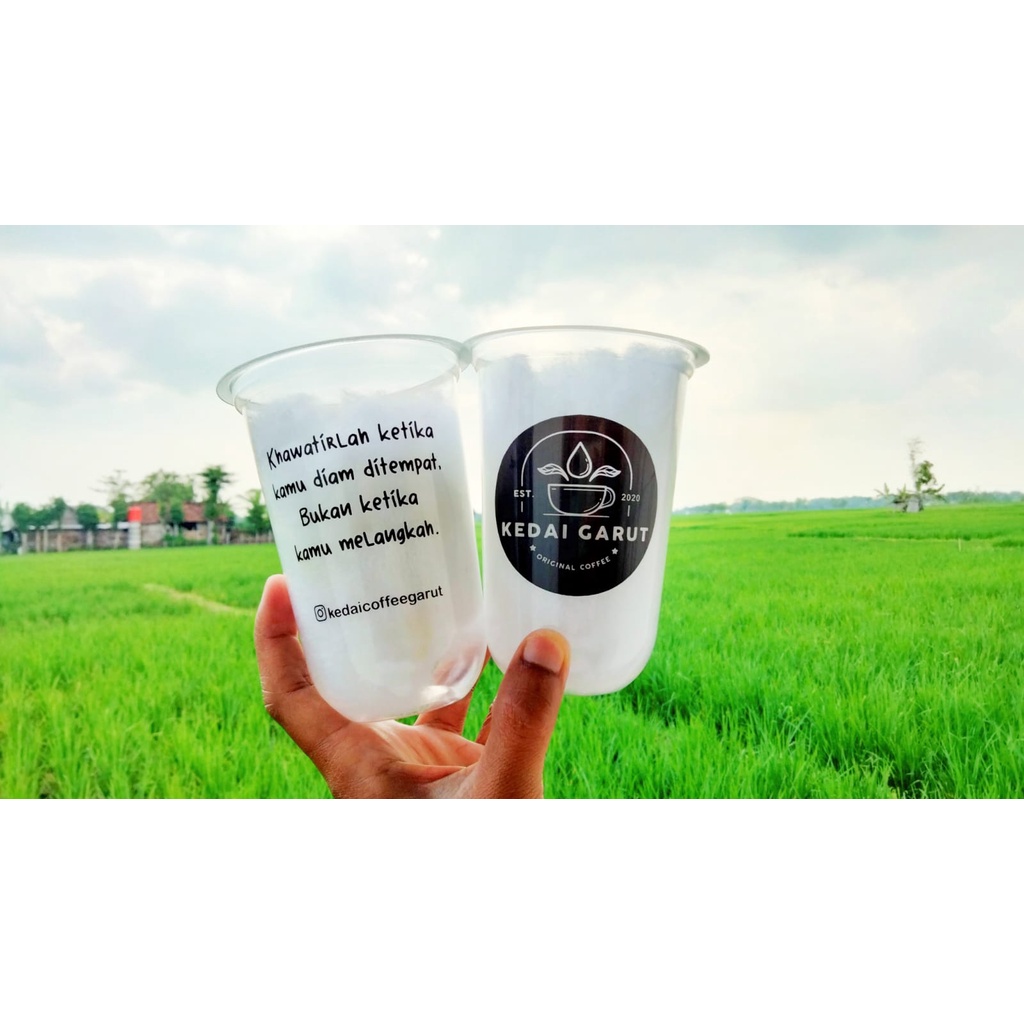 Sablon Cup Murah HOKAKU 16oz oval Min.Order 200 pcs
