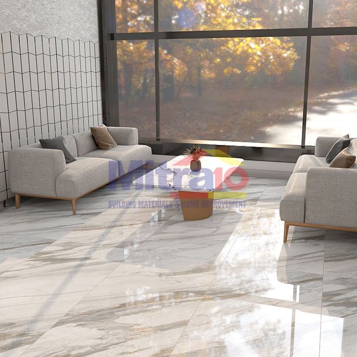 Sincere Granite Lantai Mbqb12688 Glazed 60X120 Cm Putih