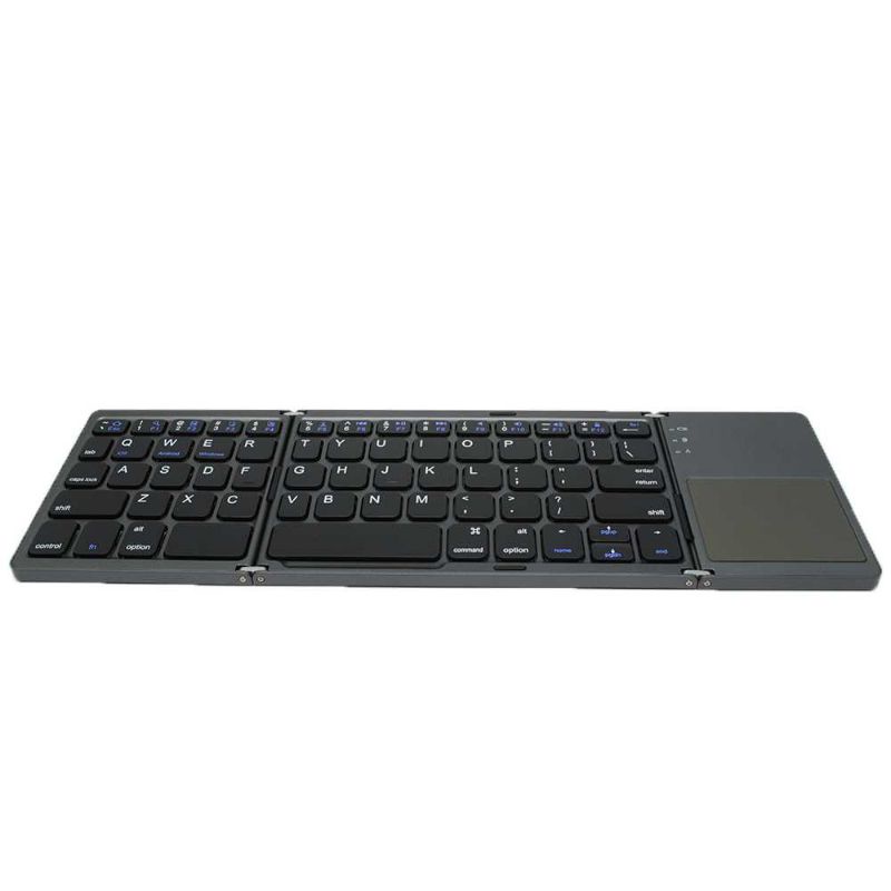 Optimuz Keyboard Bluetooth Three Folding Magnetic with Touchpad - B033