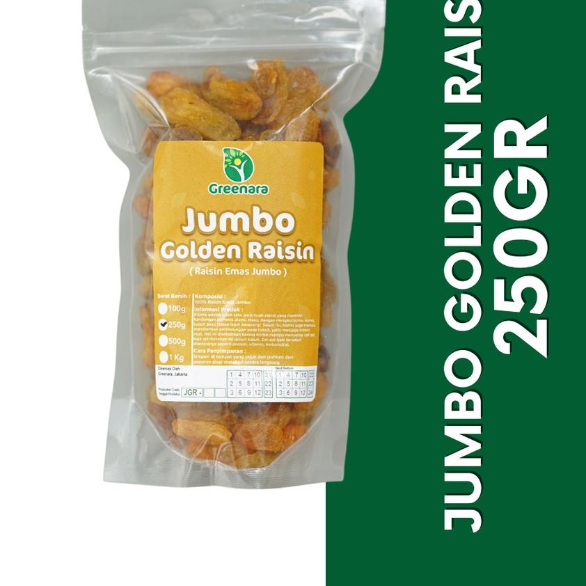 

Promo⚡️⚡️-Jumbo Golden Raisin 250gr / Kismis