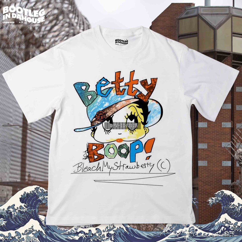 BETTY BOOP Oversize T-shirt / Kaos Oversize BETTY BOOP