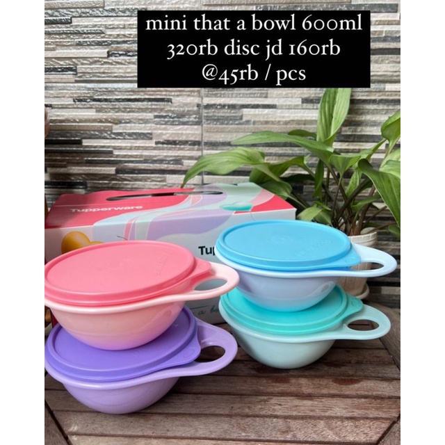 MINI THATS BOWL TUPPERWARE (1)