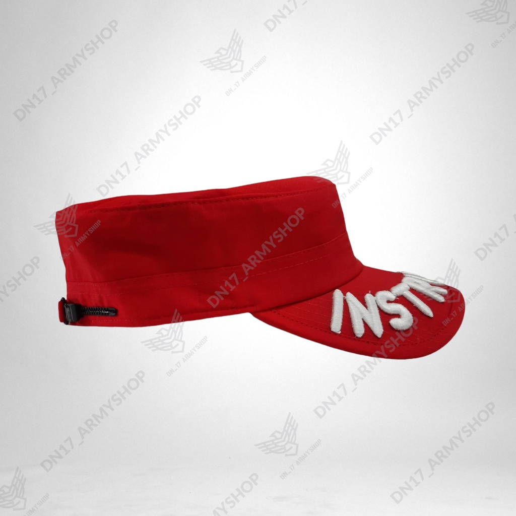 Topi Komando Bintara Merah Instruktur