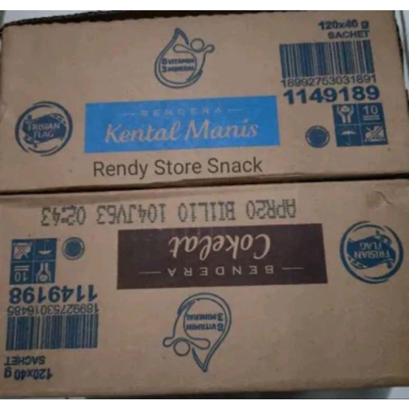 

susu sachet cokelat putih Frisian flag isi 20 pak susu kental manis milk