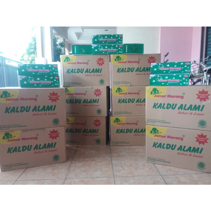 

Kaldu Jamur Merang Kemasan 1 Dus isi 10 pack per sashet isi 3 gr