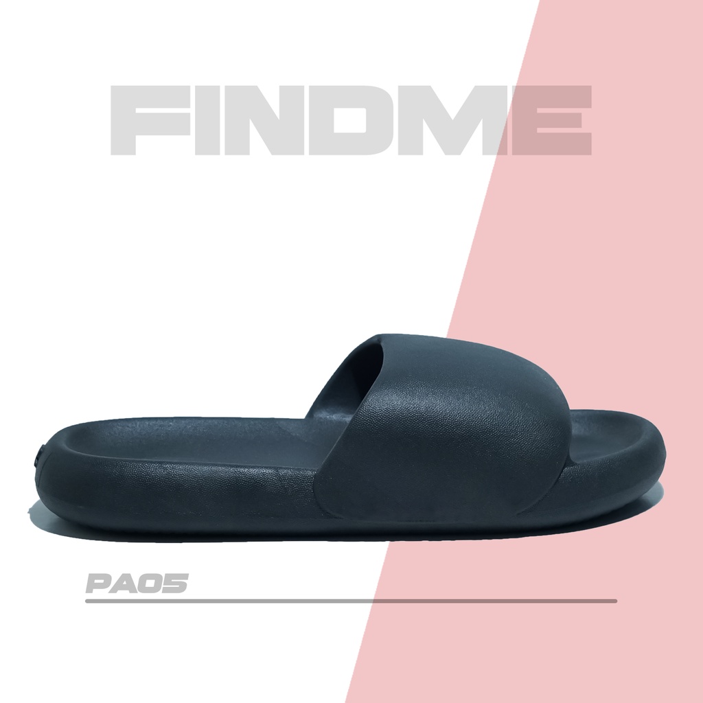 SANDAL PASANGAN IMPORT BENTUK PAO EMPUK BANGET COCOK PAKAI ORANG TUA DEWASA REMAJA RUBBER PAO5