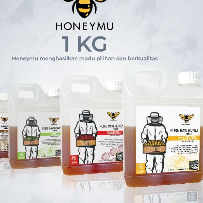 

☏ Murni Asli Honeymu Pure Raw Nektar Bunga 1Kg ☎