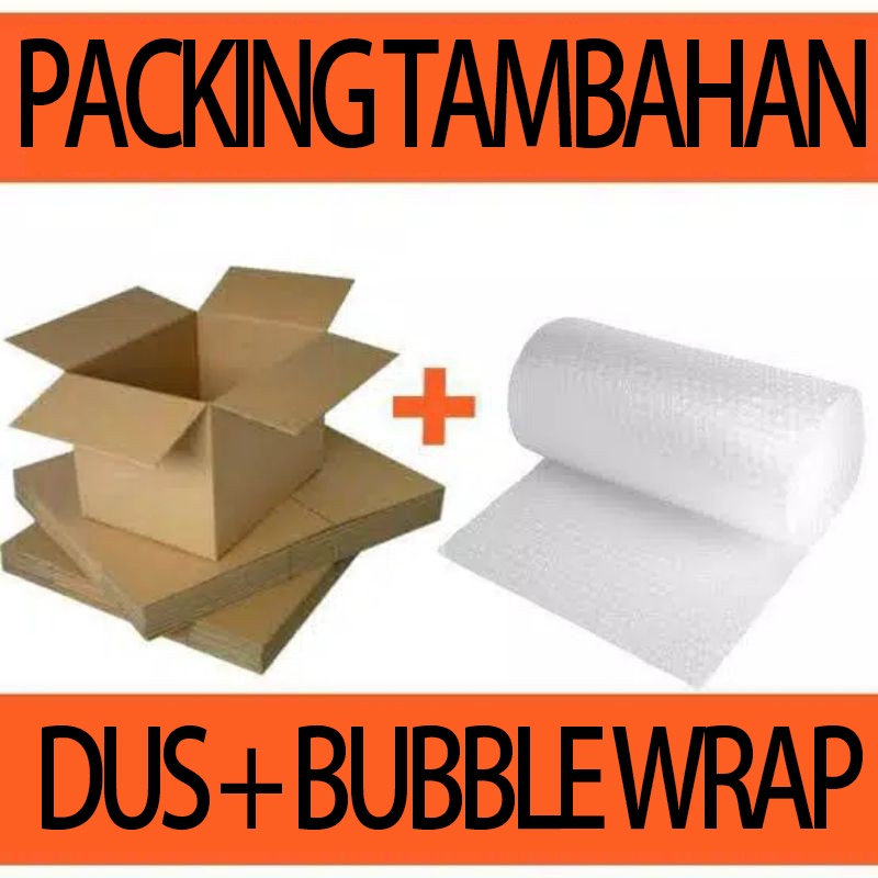 

Tambahan Bubble Wrap - Extra Packing Bubble Wrap baru