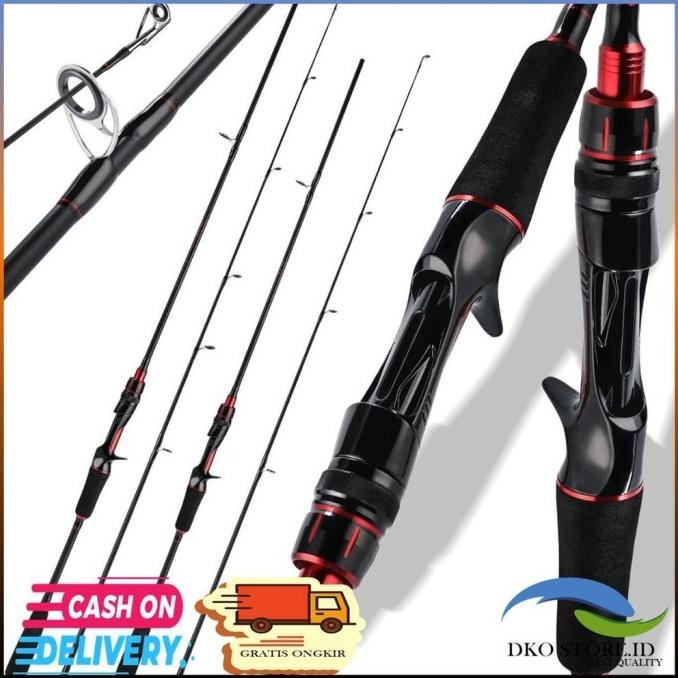Joran Pancing Ultralight UL Baitcasting BC Casting Murah-KBW15