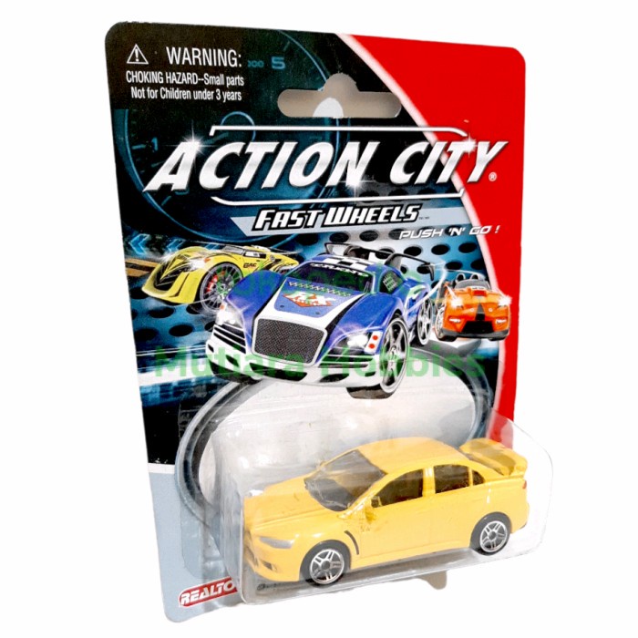 REALTOY ACTION CITY MITSUBISHI EVO X TERBARU