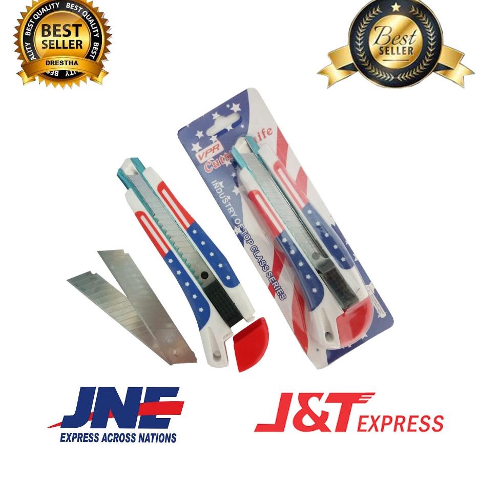 

[ART. 166] Mitraanda88 Pisau Kater Cutter Jumbo BONUS 2Pcs Pisau Cadangan