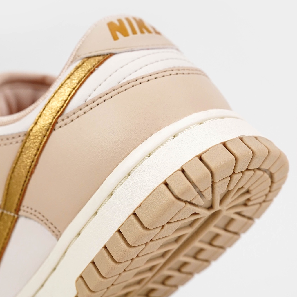 Dunk Low Phantom Gold Swoosh Womens