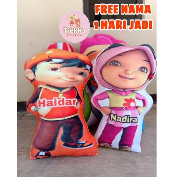 HARGA BERSAHABAT BONEKA BOBOIBOY YAYA FANG GOPAL MAINAN BOBOIBOY GALAXY ICE GOPAL YAYA FANG BANTAL K