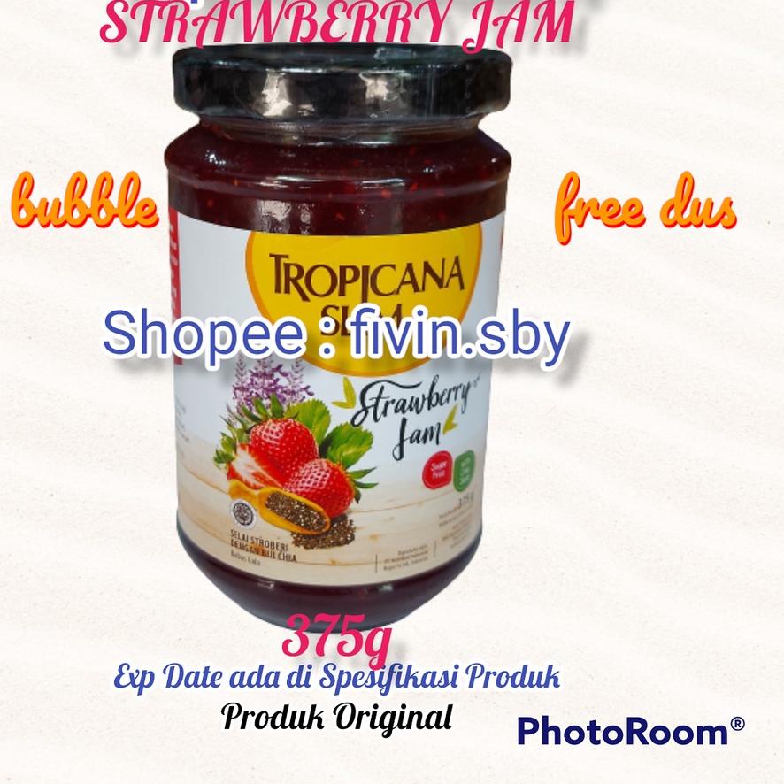 

➪ SELAI TROPICANA SLIM STRAWBERRY JAM 375g ☉