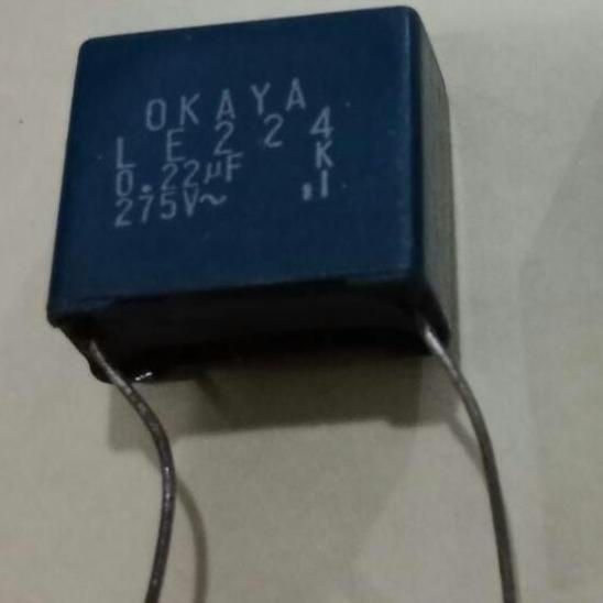 Kapasitor 0.22uF 275V 220nF 275V 224 275V 250V MKT MKP rajaav77