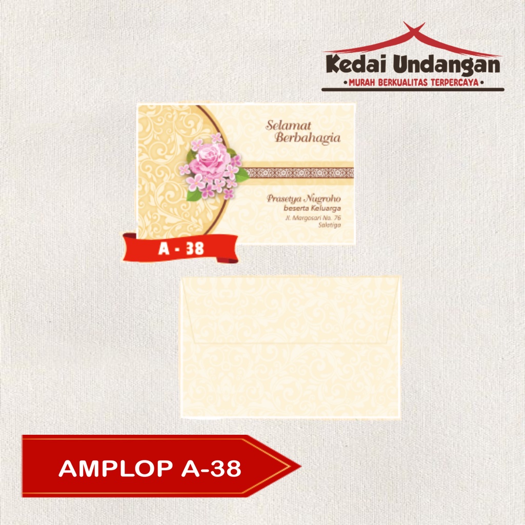 

Amplop Falah Motif A-38 Isi 50 Lembar Tanpa Tulisan