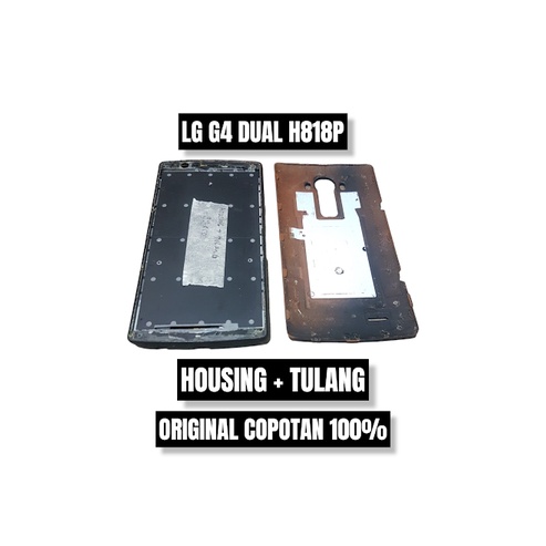 HOUSING + TULANG LG G4 DUAL H818P ORI COPOTAN