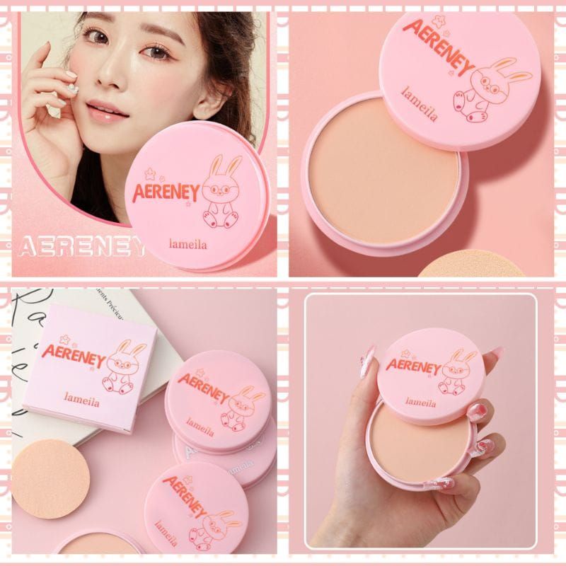 Medan Termurah Bedak padat Compact powder waterproof aereny lameila