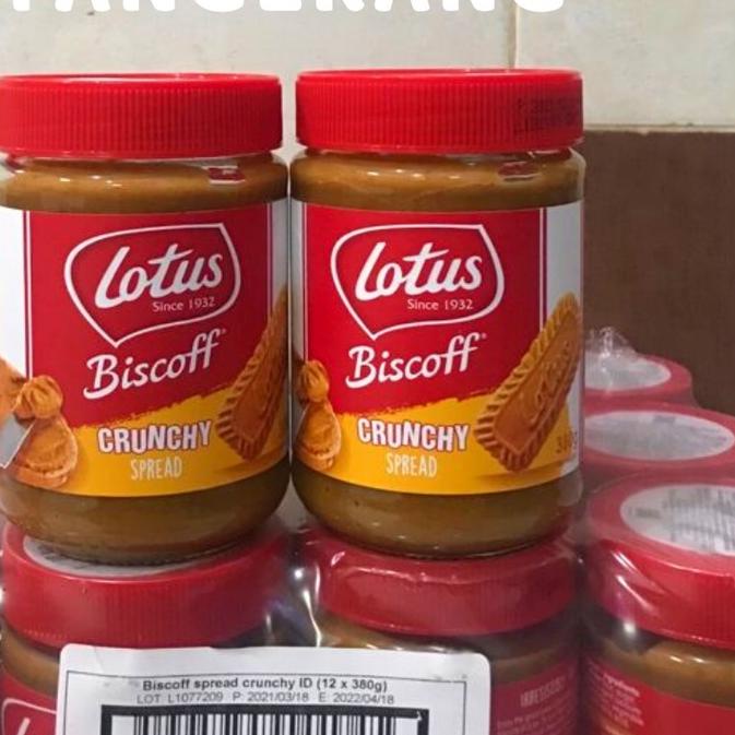 

❀ Lotus Biscoff Crunchy Spread 380 gr | Selai Speculoos ❇