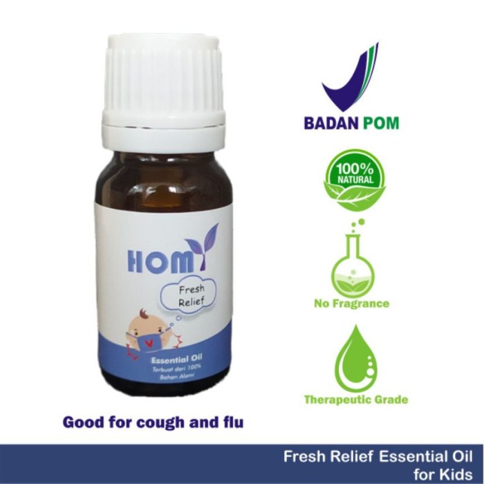Best Seller Dijual Homy Essential Oil For Kids Bpom Limited