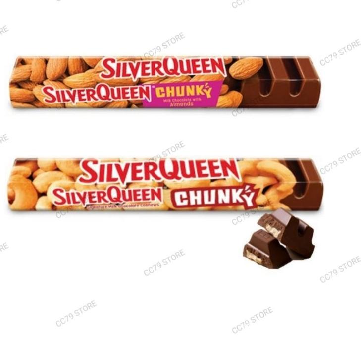 

Super dealJ4v9U Silverqueen Chunky Bar 95gr / Silverqueen Chocolate Bar 58