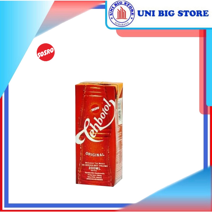 

Teh Botol Sosro Kotak Original Melati 200 ml Jasmine Tea