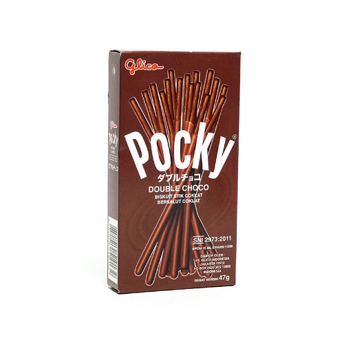 

GLICO BISKUIT POCKY DOUBLE CHOCO BOX 47GR