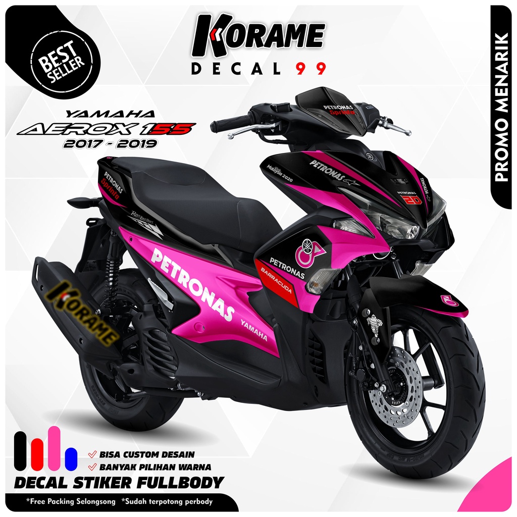 Decal Sticker Kit SCI-FI (Purple) For Yamaha Aerox