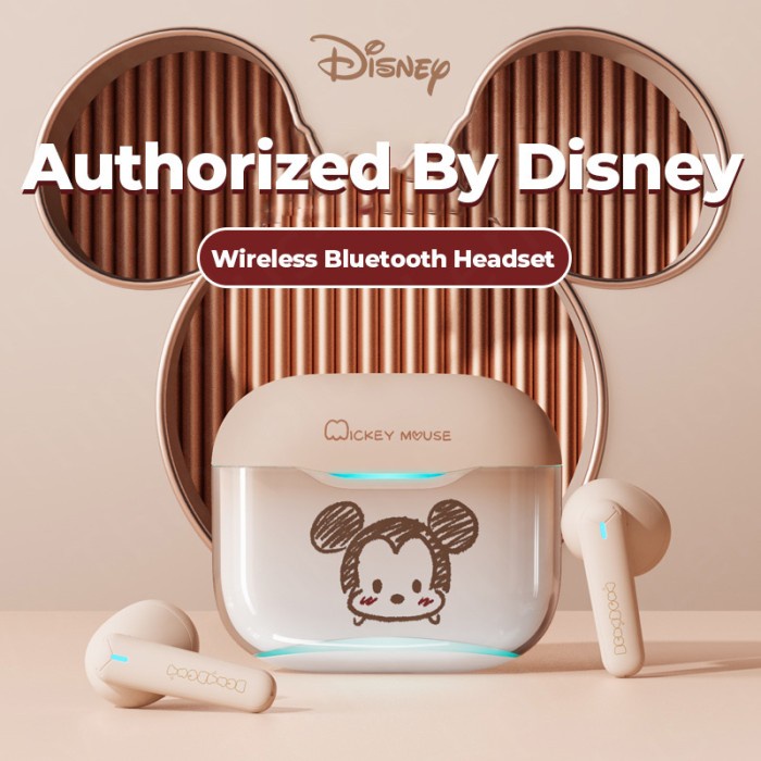 ORI DISNEY DN01 TWS TRUE WIRELESS BLUETOOTH EARPHONE MINI EARBUDS