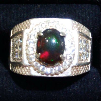 Batu Akik Cincin Natural Kalimaya Afrika Top Jarong 3s232