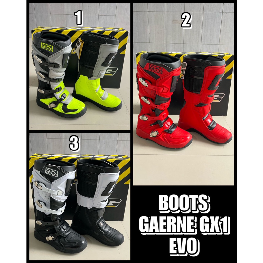SEPATU GAERNE GX1 MX SEPATU GAERNE OFFROAD GX1 EVO GAERNE GX1 EVO