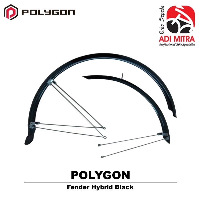 Polygon Fender Set Spakbor Sepeda Hybrid 700C