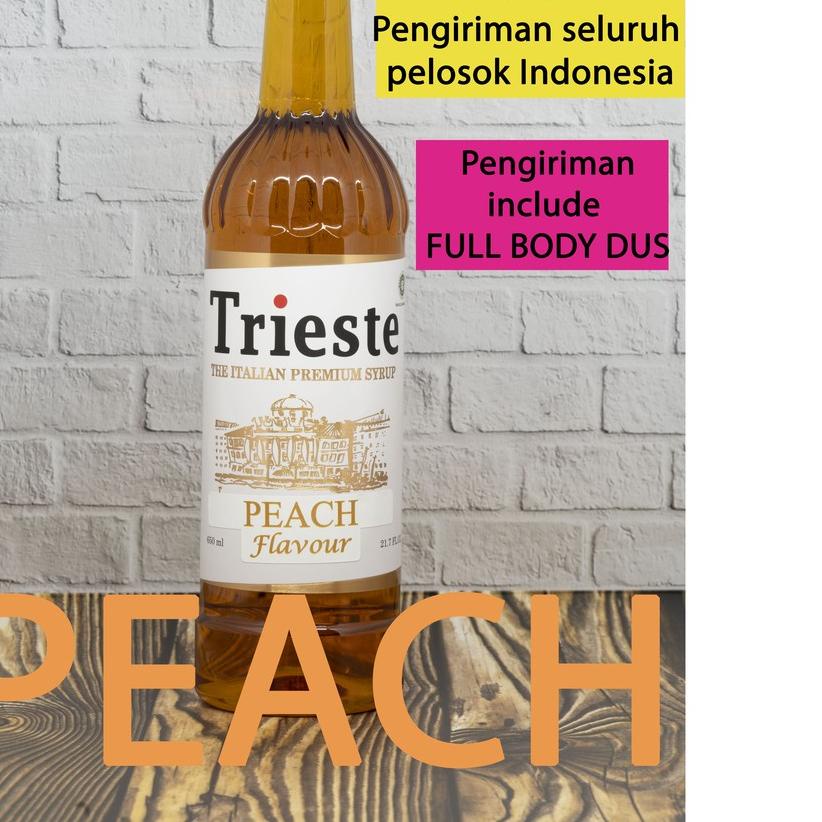 

❀ TRIESTE SYRUP PEACH ☑