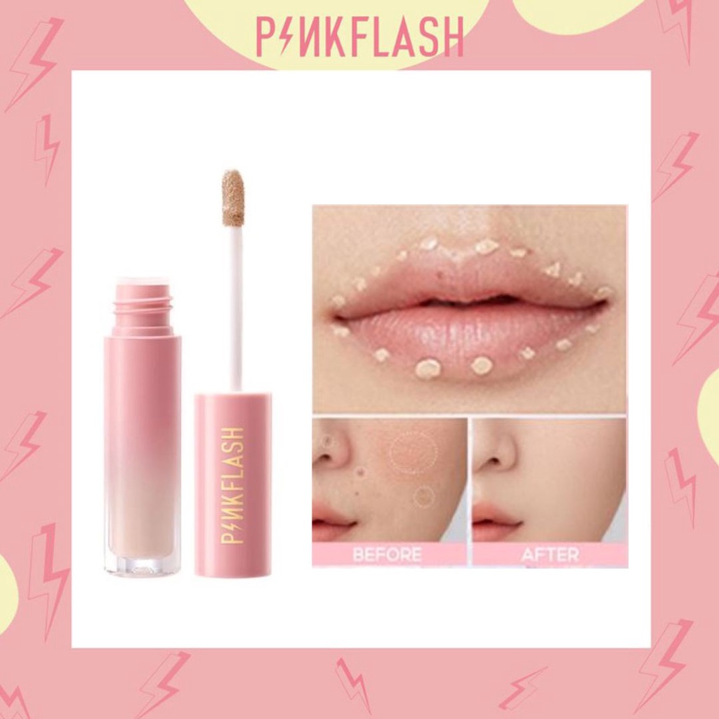 PINKFLASH Concealer Breathable Liquid Tahan Lama