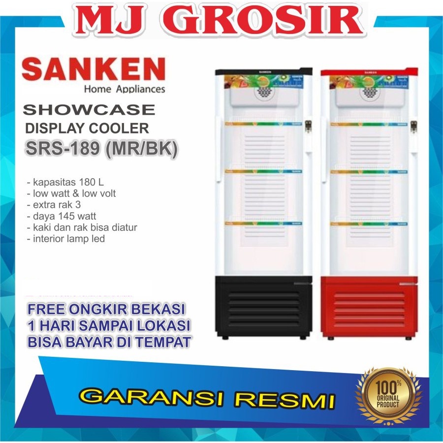 SHOWCASE SANKEN 3 RAK SRS 189