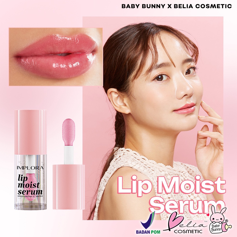 ❤ BELIA ❤ IMPLORA Lip Moist Series | Essence | Serum | Lip Oil | Perawatan Bibir | BPOM