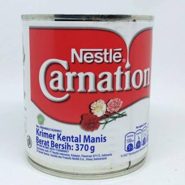 

Cek Disinii7I2u Susu Carnation 370gr kalengan