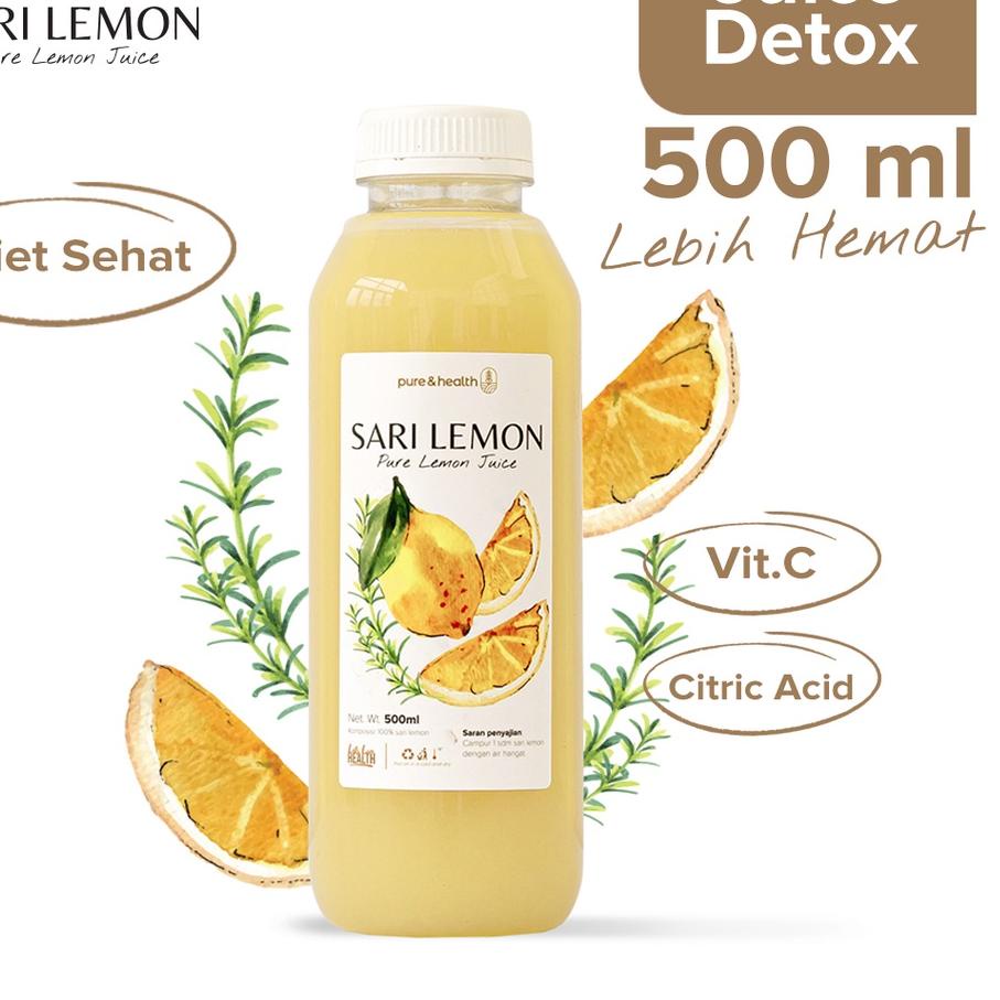 

12.12 Product HOT Sari Lemon Fresh 500ml Pure Lemon Juice Detox Diet Natural Healthy Drink gas !!