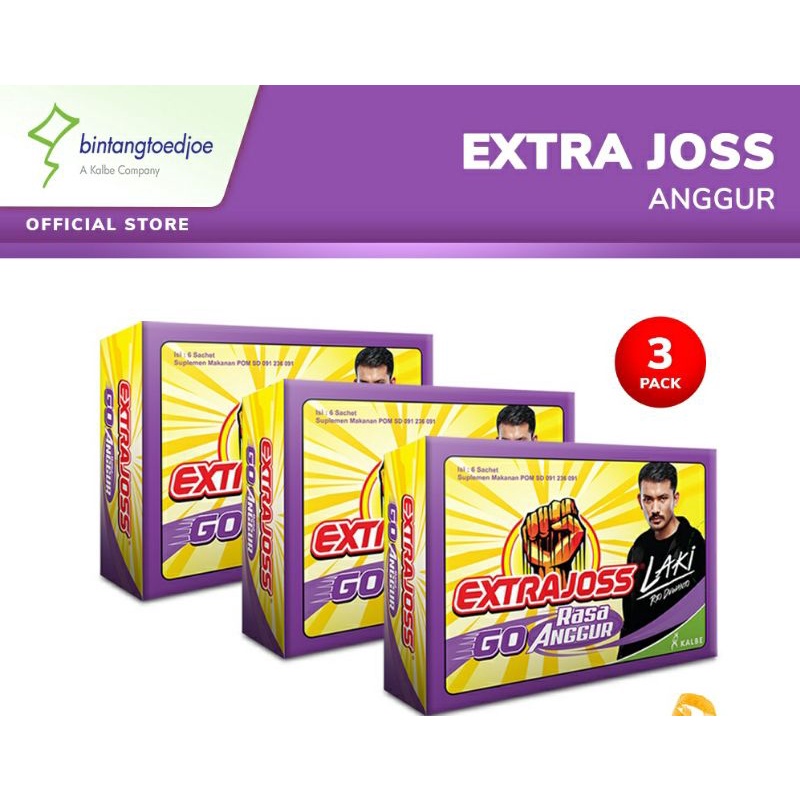 

Extrajos C-1000 Paket 3 Box isi 6x3.5gr Rasa anggur