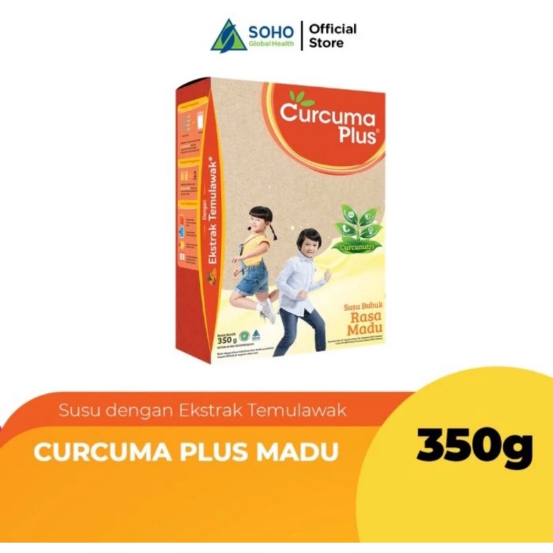 

Curcuma Plus Susu Bubuk Ekstrak Temulawak Madu 350gr