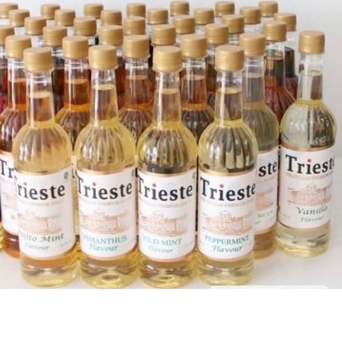 

❁ Trieste Italian Syrup 650mL - Coffee Syrup : Caramel, Vanila, Rum, Hazelnut, Irish Cream, Almond ♪