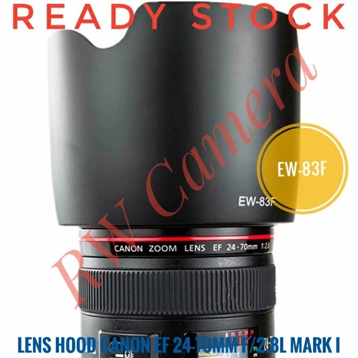 Terlaris Lens Hood Ew-83F Ew83F Lensa Canon 24-70Mm F2.8 L Mark I 24-70