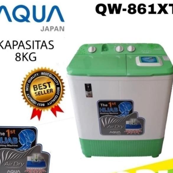 Mesin Cuci Aqua QW-861XT 8kg AirDry QW861XT Hijab Series 861XT