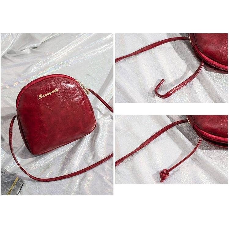 FYGALERY FYG1305 Tas Selempang Tas Oval Mini Tas Fashion Wanita Sling Bag Murah