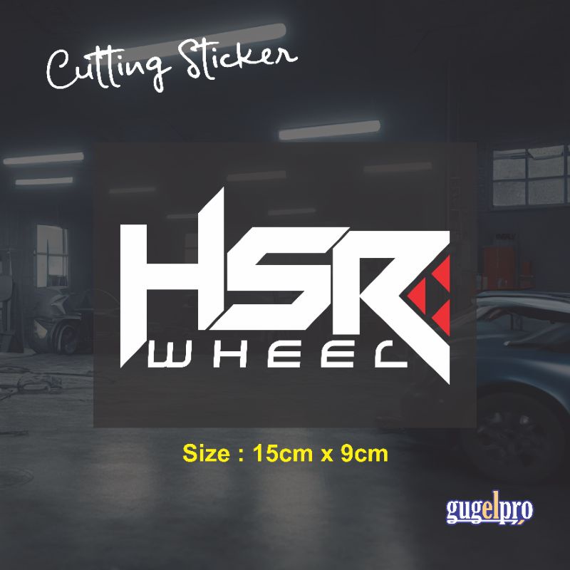 sticker hsr wheel stiker cutting