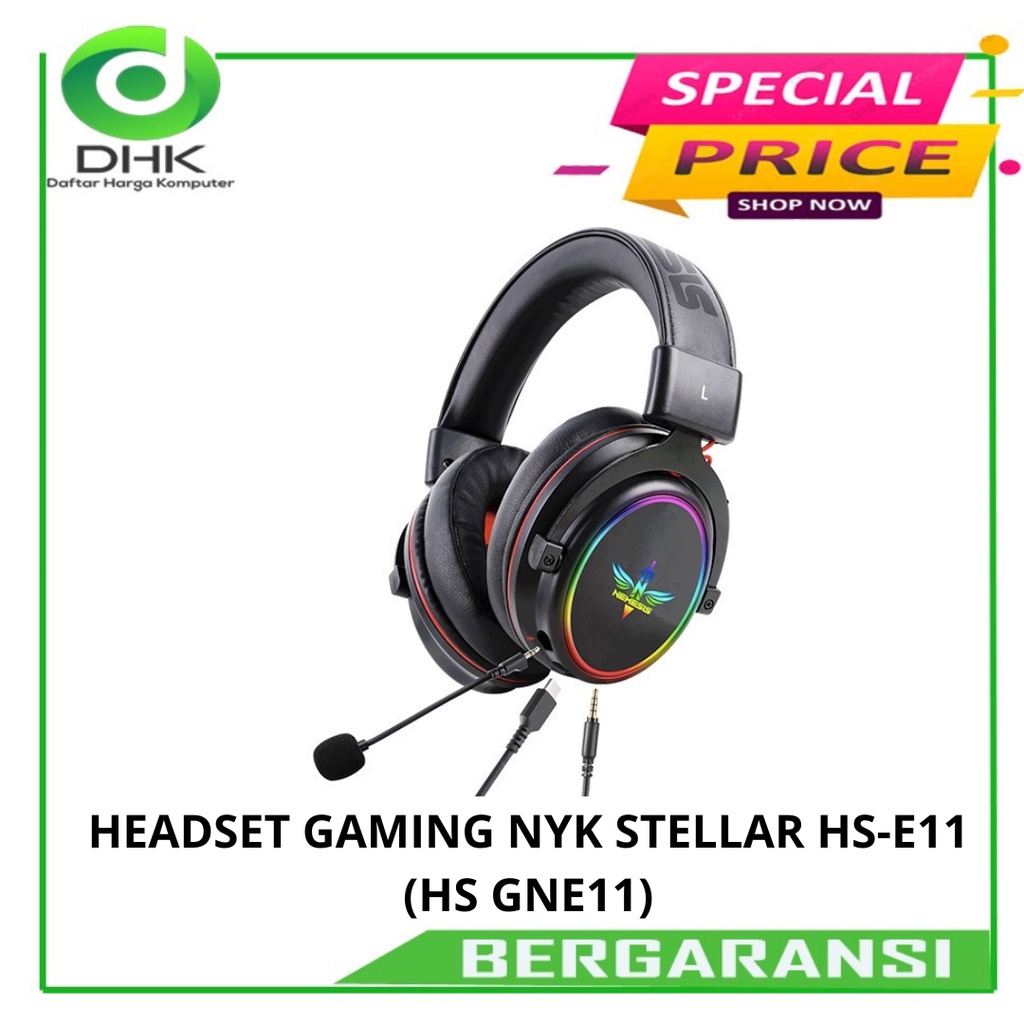 HEADSET GAMING NYK STELLAR HS-E11 (HS GNE11)