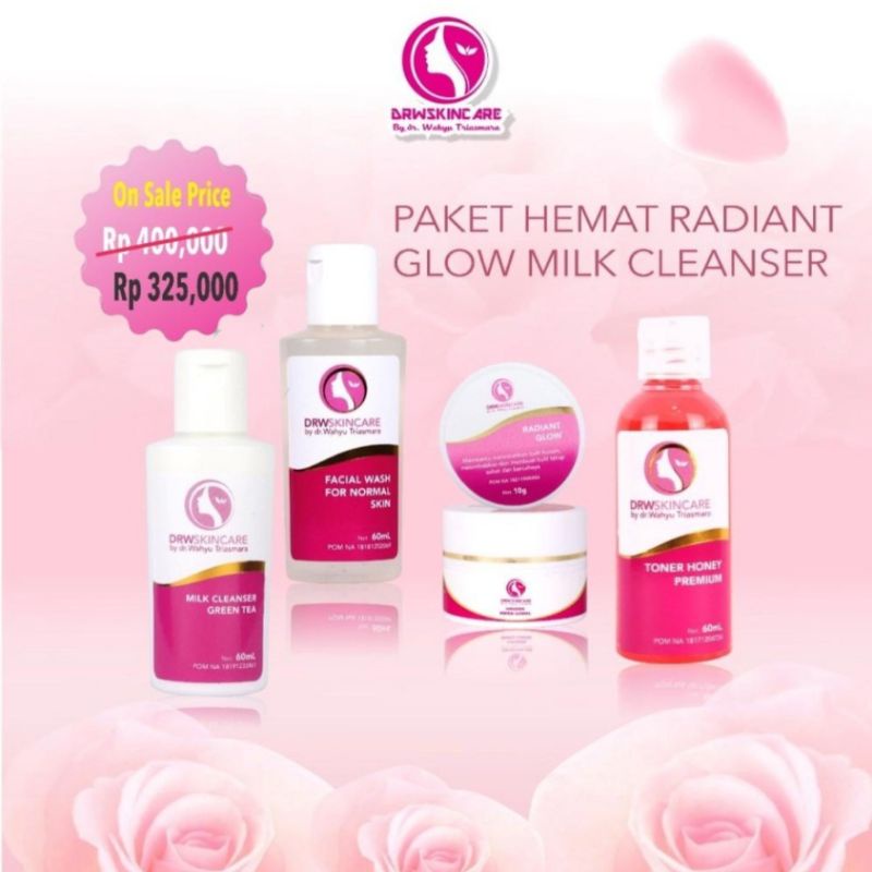 NEW !!! PAKET HEMAT+MILKCLEANSER DRW SKINCARE